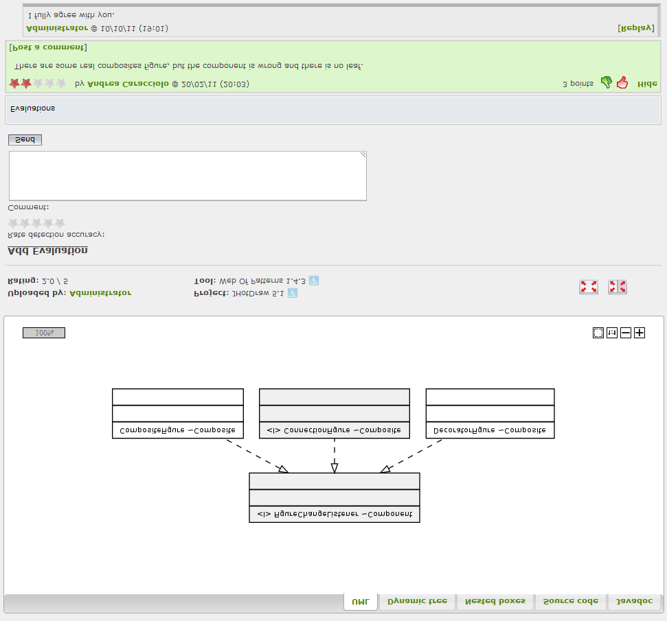 View selector Current view Switch to Fullscreen / Splitted-Fullscreen mode Add Evaluation