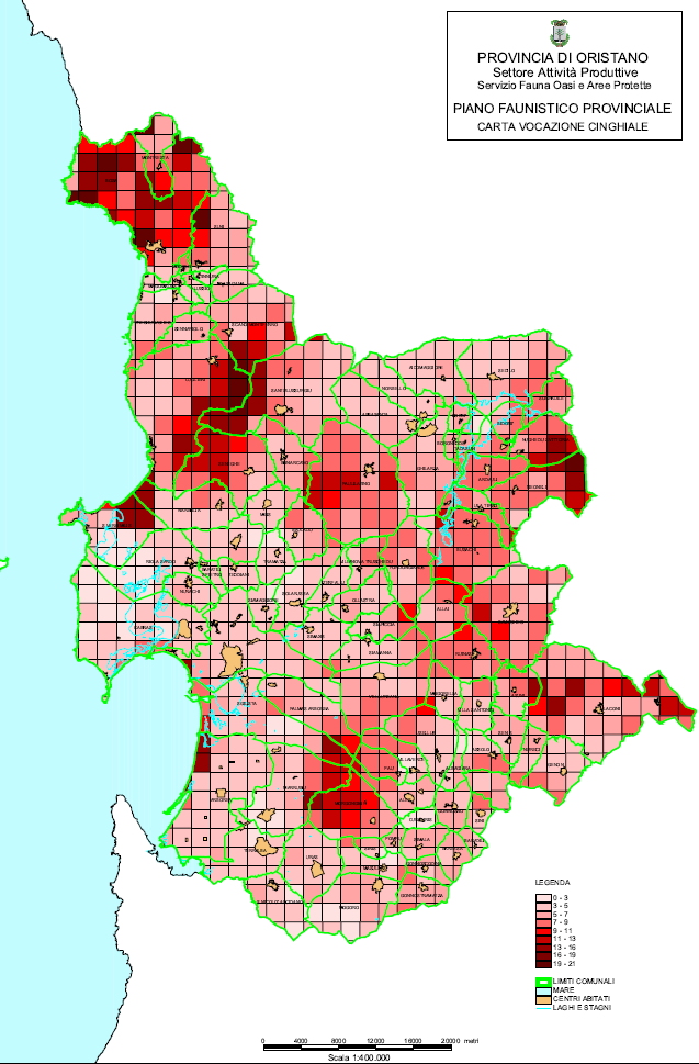 Si ricorda che per la determinazione delle densità potenziali è stata realizzata un analisi statistica che ha compreso inizialmente l analisi delle comparazioni tra variabili ambientali e densità di