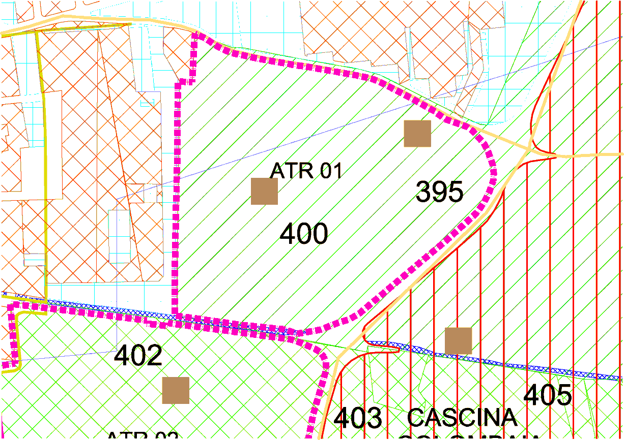 Sovrapposizione Ambito di Trasformazione Piano delle Regole Pagina 11 di