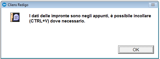 Cliens Redigo/GSL: Calcolo delle impronte (hash e UTC) per la creazione della nota di deposito dei documenti.