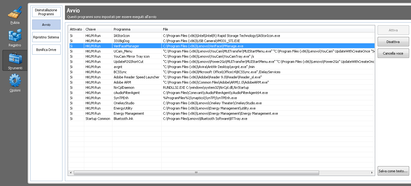 Non appena abbiamo installato e configurato Windows 7 e tutti i software di cui abbiamo bisogno, una semplice accortezza per poter valutare se le chiavi di avvio automatico del Registry sono state