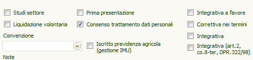 P a g i n a 28 è digitata o se si sta correggnedo una dichiarazione generata, sarà l operatore che dovrà andare a salvare obbligatoriamente il quadro VX.