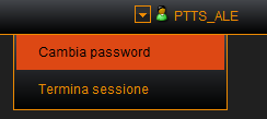 2.5 Cambio Password Alla prima login l applicazione richiede il cambio obbligatorio della password.