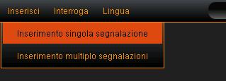 2.1 Login e cambio della lingua All avvio dell applicazione viene proposta la schermata di Login in cui è anche possibile selezionare la lingua in cui si desidera eseguire l applicazione