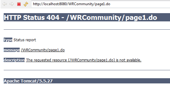 Se la pagina non è stata cancellata dal modello è probabile che Tomcat non sia in esecuzione o comunque non sia in grado di rispondere correttamente, a volte capita quando si modificano le unità e