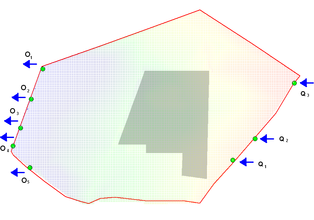 pianura come meglio rappresentato in fig. 3.4.