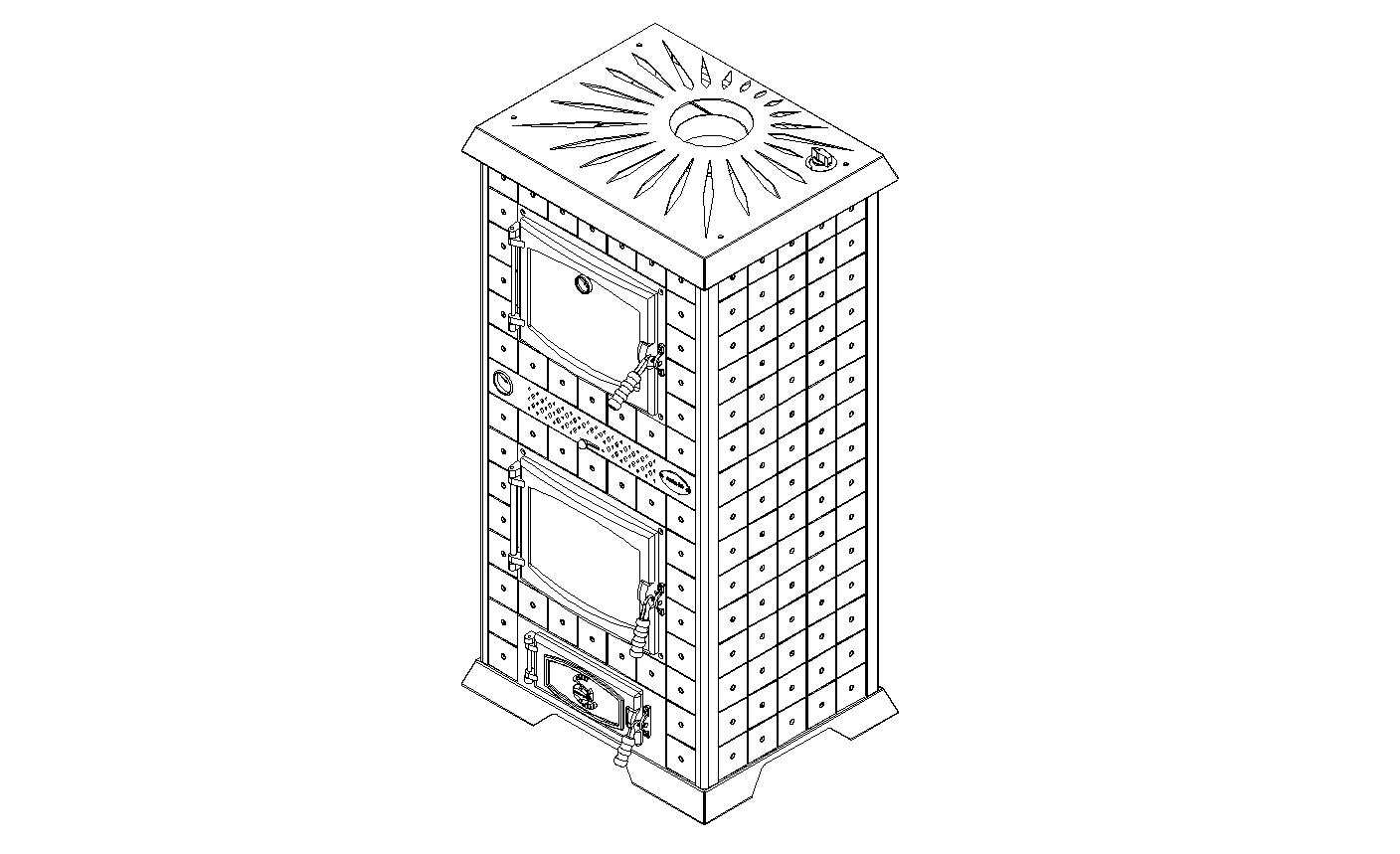 Manuale d installazione, uso e manutenzione Termostufa TERMO REGINA 4 FORNO 48.41.17.