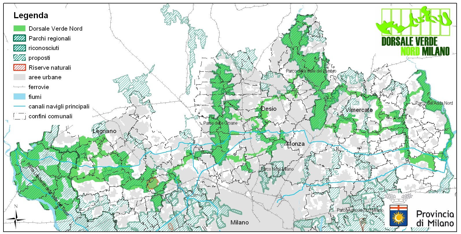 Città di Cinisello Balsamo Documento di Piano di mantenimento del tracciato di corridoio ecologico e di progettazione del suo utilizzo in funzione della valorizzazione e precisazione alla scala