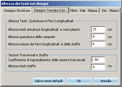 46 FONDAZIONI IN CA Sezione verticale per due nodi da selezionare: selezionando due nodi col mouse sia nella finestra 2D che in quella 3D vengono visualizzati solo le entità che si vengono a trovare