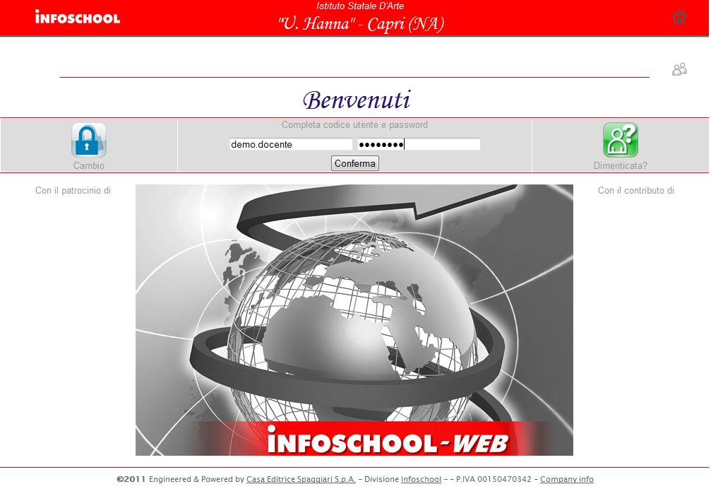 1. Accesso al sistema Per inserire le proprie proposte di voto, prima dello scrutinio, il docente apre il browser di accesso ad Internet e digita l indirizzo: http:\\web.spaggiari.