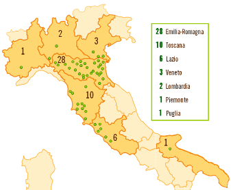 500 produttori di frutta, pomodori e ortaggi Il fatturato aggregato del Gruppo 2009/10: 1.