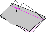Inserimento della cerniera Le cerniere possono essere applicate in due modi diversi: inserendo la cerniera sul lato tessuto e in modo centrato.