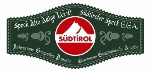 Protezione del marchio 11 Dal 2008 il marchio dello Speck Alto Adige IGP, sia la denominazione che la rappresentazione grafica, é