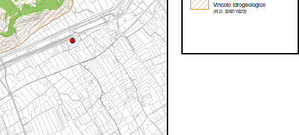 INSERIMENTO PROGRAMMATICO: Piano Territoriale di Coordinamento della Provincia di Pisa (PTCP) Il sito è ubicato tra la Strada Provinciale n.