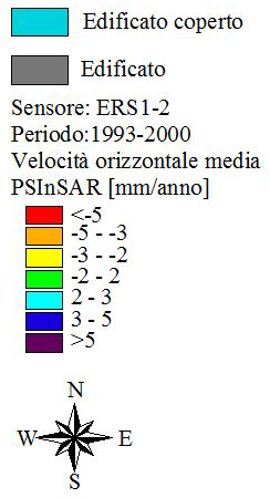 Incontro Annuale dei Ricercatori di Geotecnica 2012 - IARG 2012 stesso periodo si osserva, tuttavia, una generale espansione delle aree sede di un qualche cedimento già nel periodo precedente, con