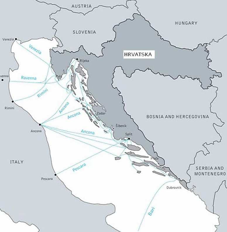 tratti navigabili fonte: Piano di sviluppo a medio termine dei corsi