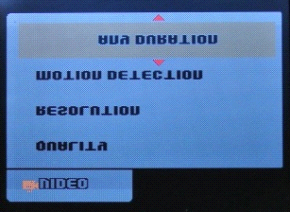 10MIN / 15MIN. Dopo la selezione, premere OK pulsante a confermare, e poi premere MENU pulsante due volte a rientrare nello schermo principale.