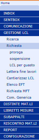 precedente (SUB_RIC), resettando completamente quanto appena dichiarato dall impresa: ciò consente di ripetere la compilazione della sezione dedicata all assegnazione delle imprese