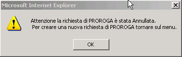 1 Annullamento richiesta di proroga Questa funzione consente di procedere all annullamento delle richieste di proroga digitate e non ancora inviate all Unità Enel.