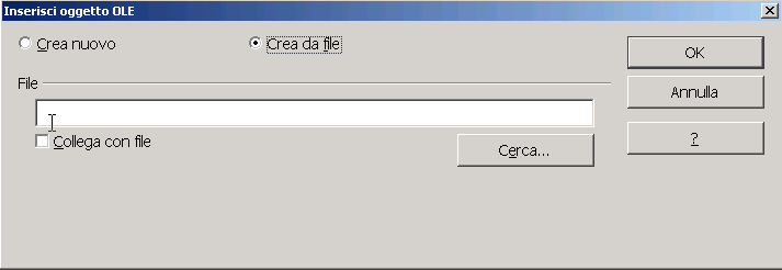 Inserire un foglio elettronico in un documento di testo 10 Inserire un foglio elettronico in un documento di testo OpenOffice.