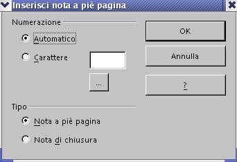 Caratteristiche avanzate oppure qualunque altra informazione, anche immagini o tabelle. Nella figura precedente nello stesso Piè di pagina sono state inseriti comandi di campo e testo normale. 5.