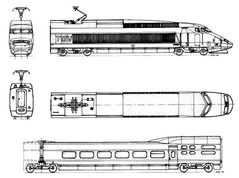 IN EUROPA TGV (Francia), Vmax = 512 km/h è una velocità da record