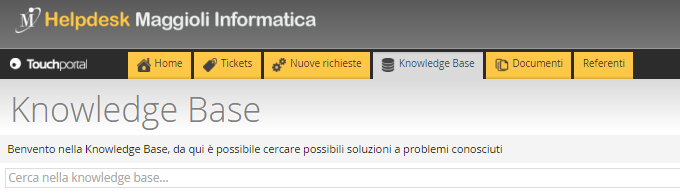 Al termine della compilazione è necessario cliccare su Inoltra richiesta e chiudi per far arrivare il ticket ai tecnici del team di Assistenza.