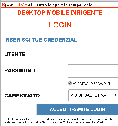 APP DIRIGENTE.SLIVE.IT L utilizzo dell app è molto semplice e intuitivo. Dovete aprire il browser del vostro dispositivo mobile e digitare dirigente.slive.it. Dopo la prima visita potete salvare l indirizzo nel browser o sul desktop e/o home page del vostro cellulare come riquadro/icona.