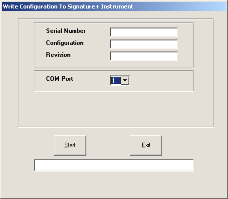 Scrittura su uno strumento dei dati modificati di configurazione Dopo la modifica e il salvataggio dei dati di configurazione, è possibile caricare il file di configurazione così generato (o