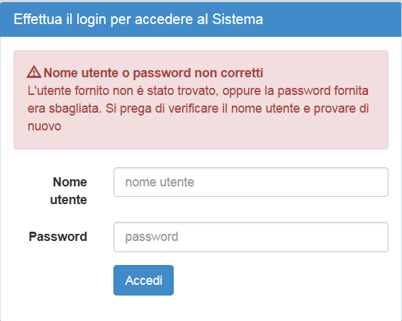 Per entrare all interno della propria area personale il Dirigente scolastico o il DSGA deve cliccare sul tasto Entra a fianco della dicitura Accesso al sistema posta in alto a destra dello schermo e