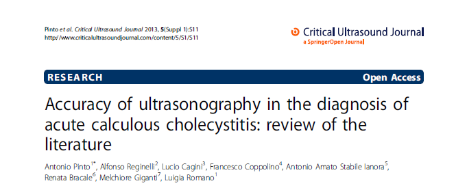 Colecistite acuta : criteri clinico-diagnostici Massa/ dolore al fianco destro Leucocitosi