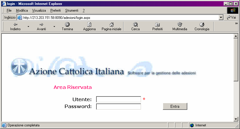 Software DALI SONO VALIDI I CODICI DI ACCESSO DEL 2006/07 Cambia