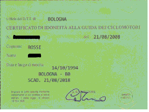 DOCUMENTI DI GUIDA A CUI SI AP- PLICA LA DECURTAZIONE Il sistema della patente a punti si applica ai conducenti titolari di: - patente di guida - certificato di idoneità alla guida (CIG) -