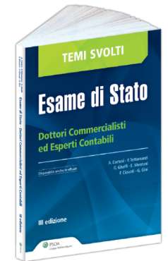 Il 20 novembre c è la prova d esame scritta! Questo libro è uscito a settembre e offre 37 temi svolti con percorso dalla teoria alla pratica. E un best seller. RICORDA!