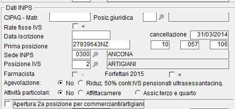 I M P O R T A N T E Quanto detto in riferimento all iscrizione e/o alla cancellazione ha valore anche in presenza dell Impresa familiare in riferimento ai collaboratori della stessa, se correttamente