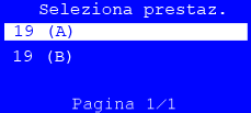 3. SCELTA DELL'OPERAZIONE: Una volta registrato l'accesso, è possibile specificare, contestualmente all'erogazione o, indifferentemente, appena prima della fine dell'accesso, le prestazioni