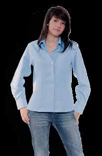 camicia GRADUATION 50% cotone, 50% poliestere Tessuto oxford 2 fili, 170 gr/m 2 Botton down Manica