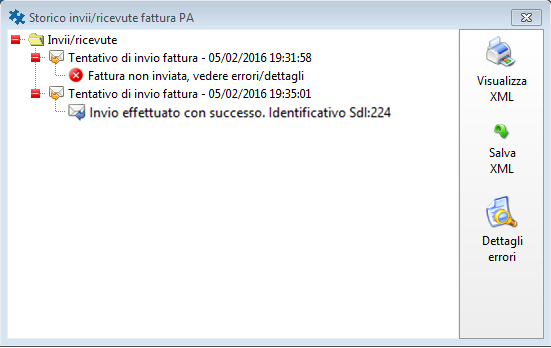 Figura 11 - Salva XML 1.2.