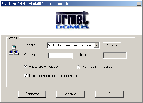 4 AVVIO DEL PROGRAMMA Connettere il PC tramite la porta seriale RS232 al centralino usando l apposito cavo.