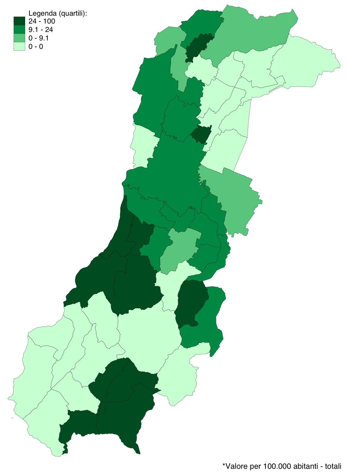 Equity of access to IVT 2010 2009