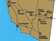 30 partenza per Scottsdale. Si attraverserà il deserto della California e successivamente si continuerà attraversando il deserto dell Arizona fino all arrivo in hotel.