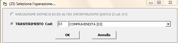 Può essere utile verificare la quadratura, rispetto al totale quote, tramite apposito bottone in basso a destra che permette di effettuare tale controllo.