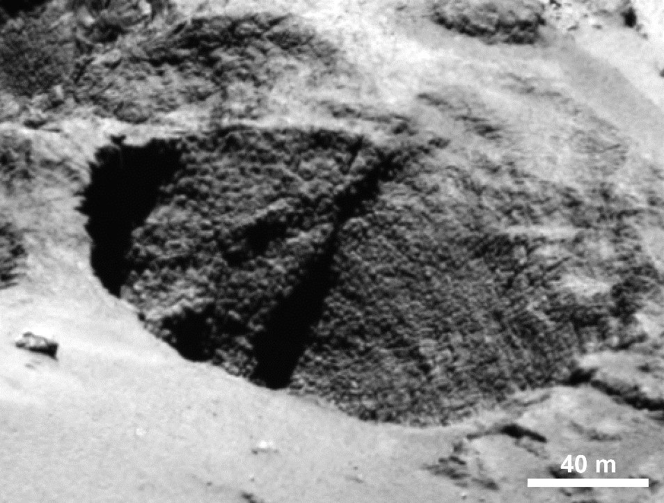 4 Figura 4 Un pozzo profondo qualche centinaio di metri, con chiara evidenza di stratificazione interna.