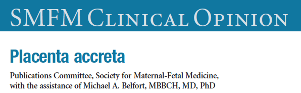 Accretismo Placentare: Il Parto Importanza del counselling precoce The potential need for hysterectomy should be anticipated when the diagnosis of placenta accreta is made.