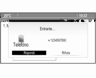 Telefono 75 Registri chiamate Premere il tasto O e poi selezionare la voce di menu Registri chiamate. Il menu Registri chiamate viene visualizzato.