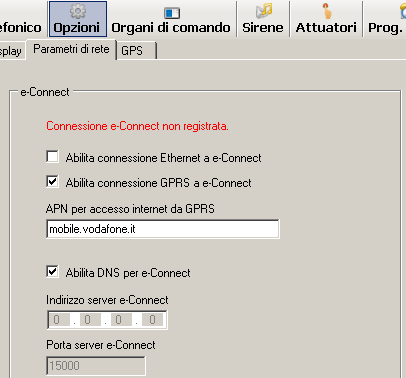 11. CONFIGURAZIONI NECESSARIE PER IL SERVIZIO E-CONNECT 11.