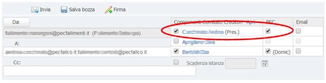 18 È inoltre possibile inserire un evento nel Calendario mediante il tasto "Scadenza istanza" in modo da creare una scadenza o un promemoria della comunicazione inviata al