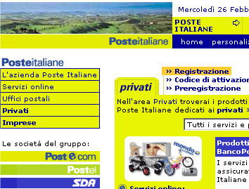 BancoPosta Linee guida per il lancio di prodotti o