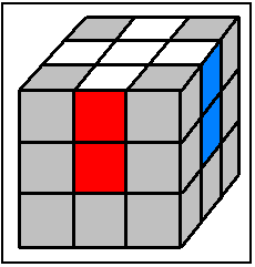 OPERATIVITA' Necessariamente ho dovuto illustrare con varie immagini le varie mosse: Tuttavia ruotando il cubo per mettersi nelle stesse condizioni, si deve sapere che in F e R potranno finire coppie