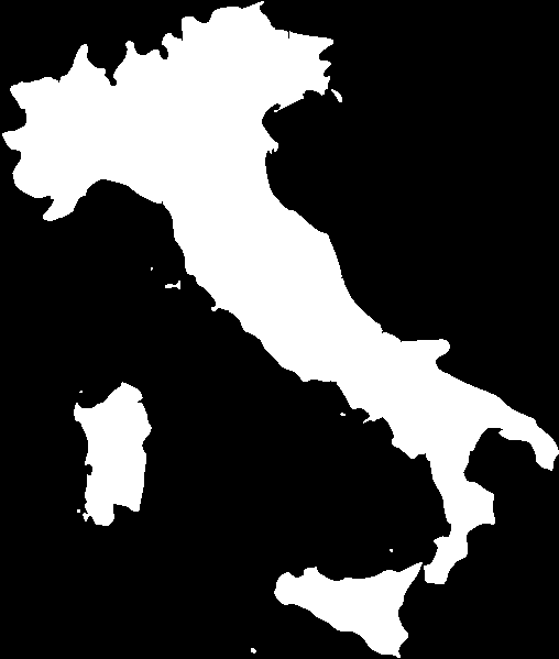 Distribuzione delle istanze per area geografica Nord ovest 38%